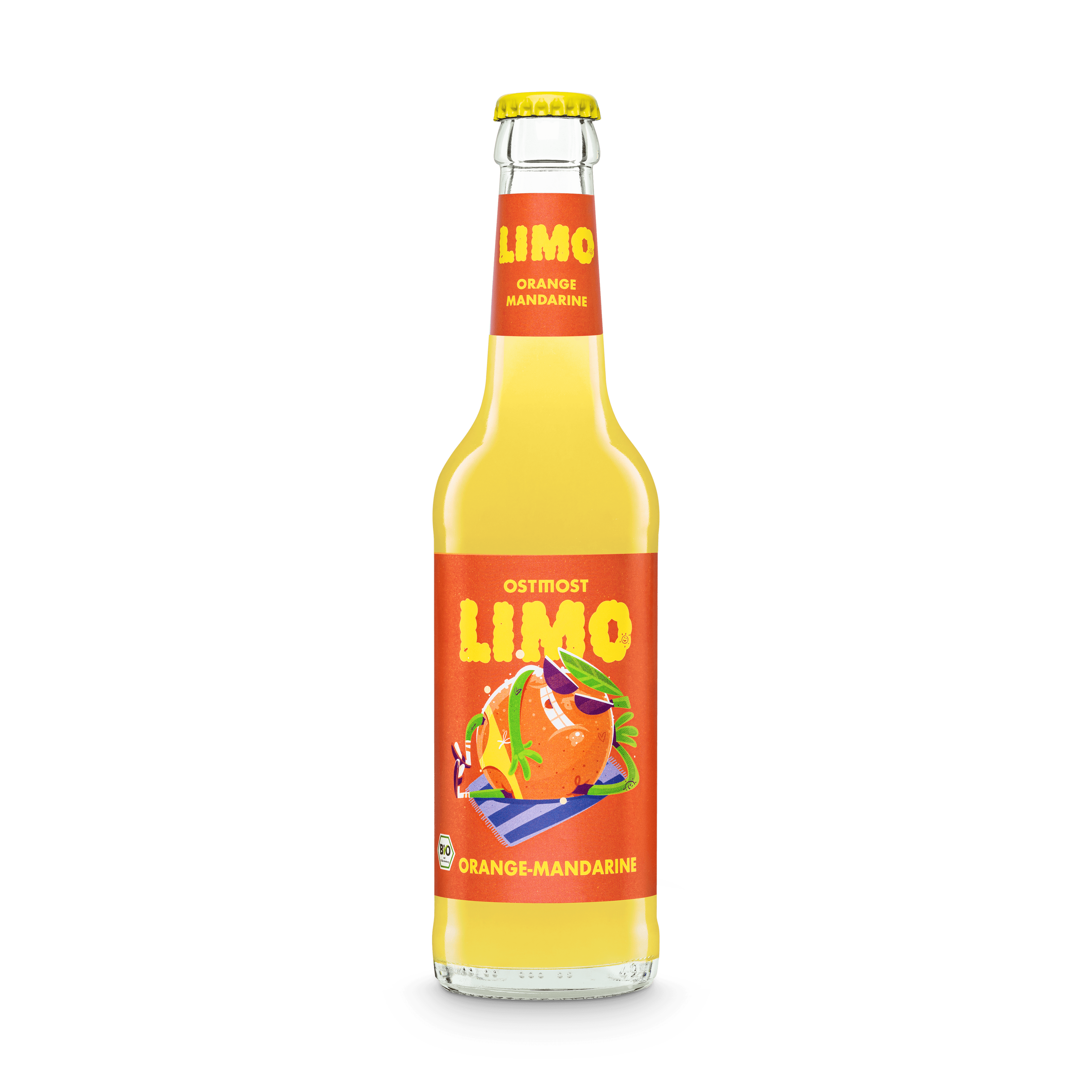 Flasche Orange Mandarine