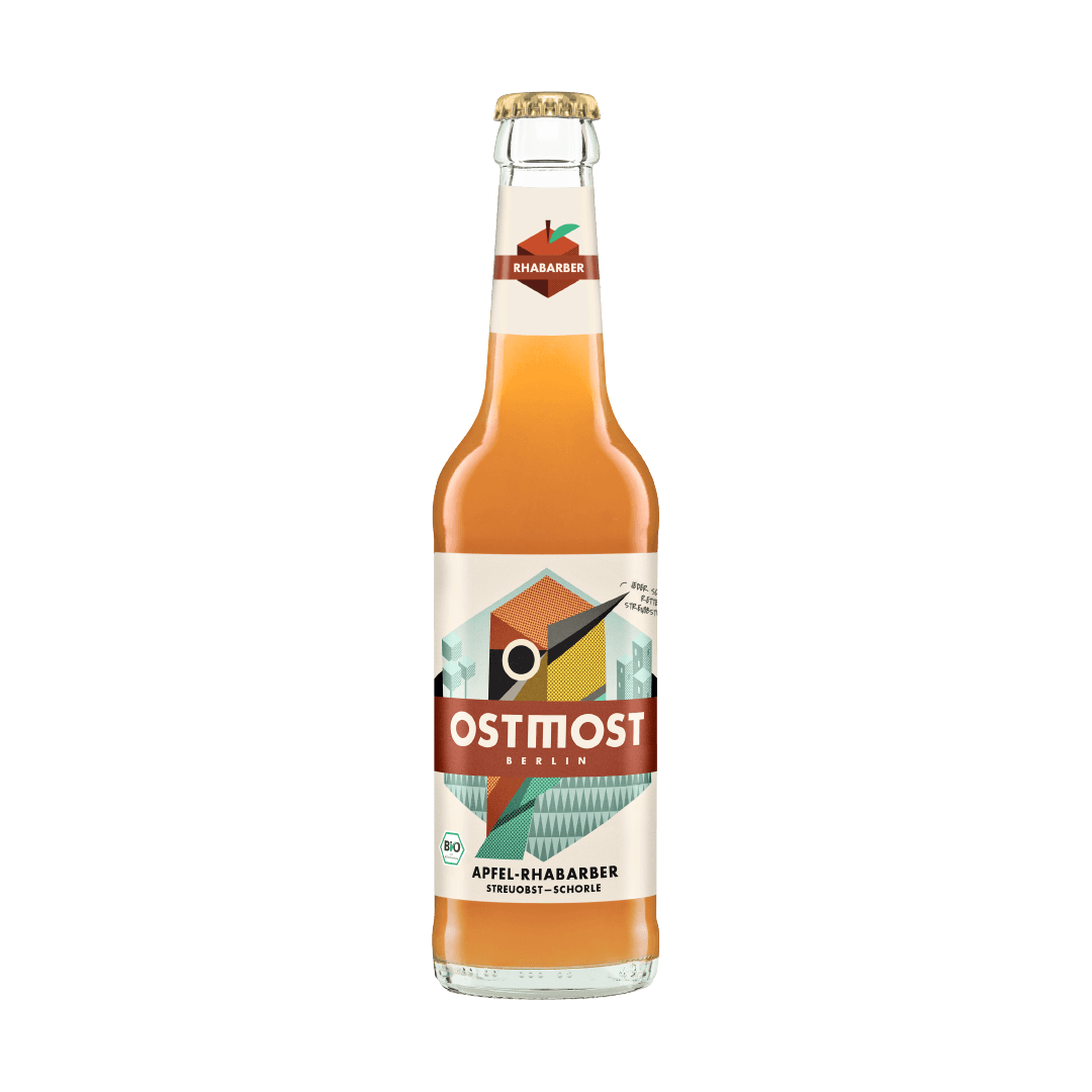 Flasche Rhabarber