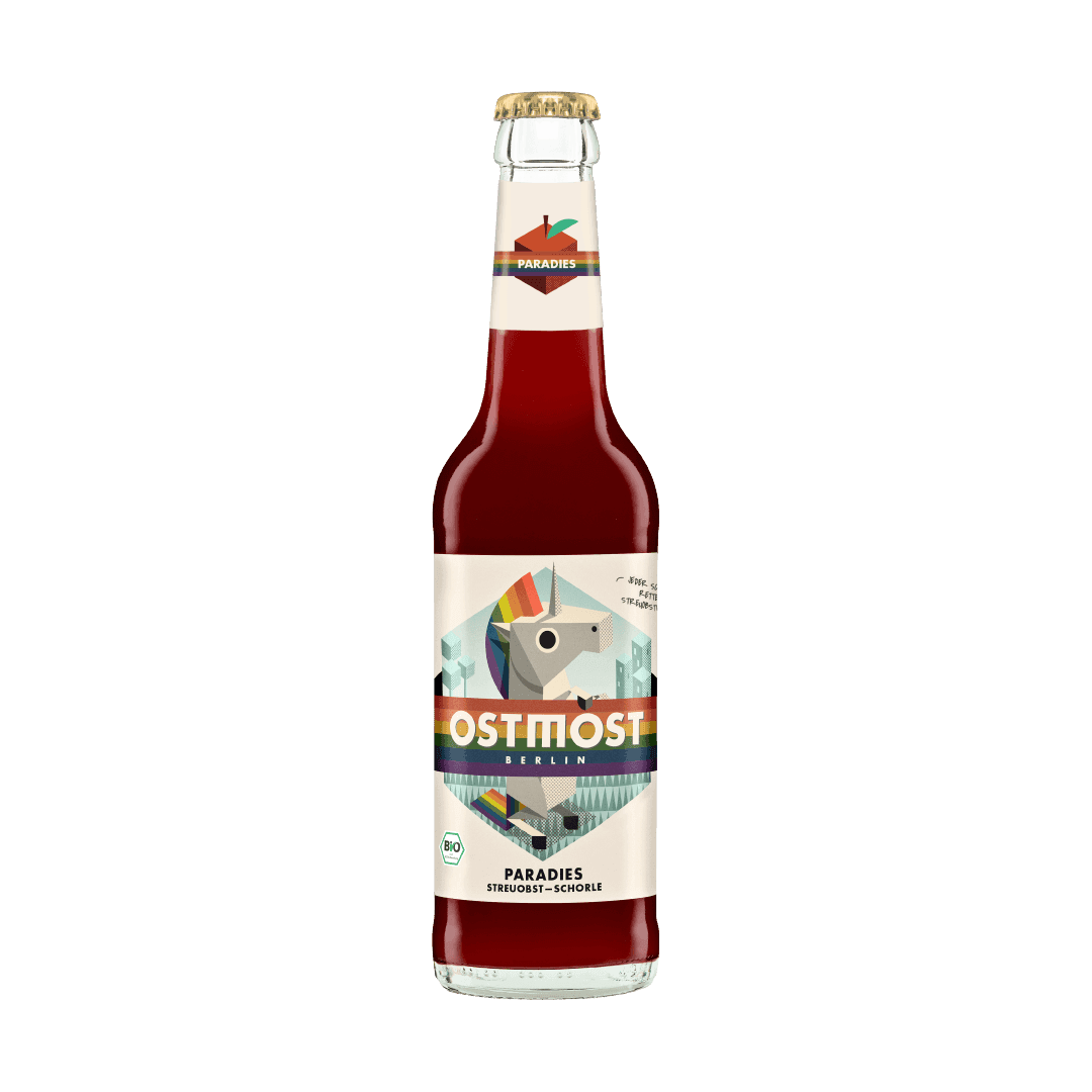 Flasche Paradies Schorle